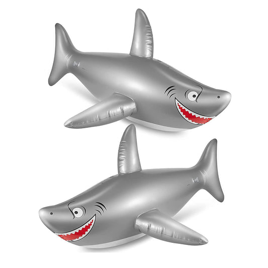 Manufacturers Customize PVC Inflatable Sharks Water Simulation Marine Animals Shark Toys Blow Dolphins Seals Seals