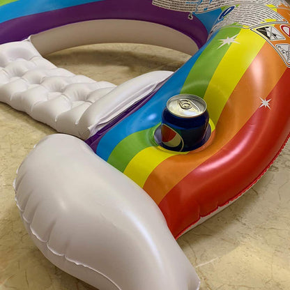 Rainbow Pvc Inflate Pool Floats