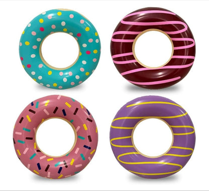 Colorful Donut Swimming Pool Ring