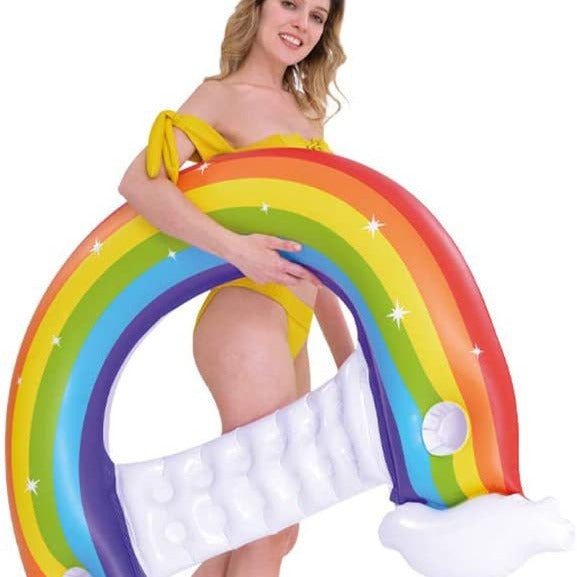 Rainbow Pvc Inflate Pool Floats