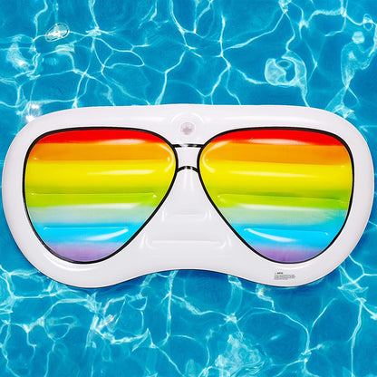 Glasses Shape Floating Water Mat