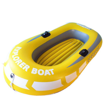 Inflatable Boat Rubber Boat Kayak Drifting Boat Single Boat 2 People Fishing Boat Thickened Folding Portable Floating Water