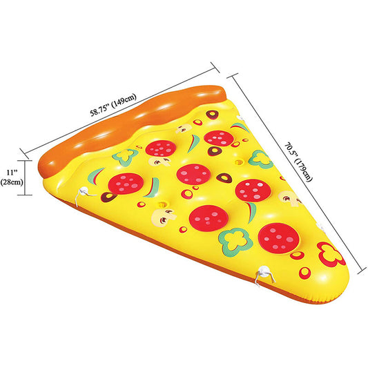 Pizze Lake Float Mats Funny Inflate Pool Floats